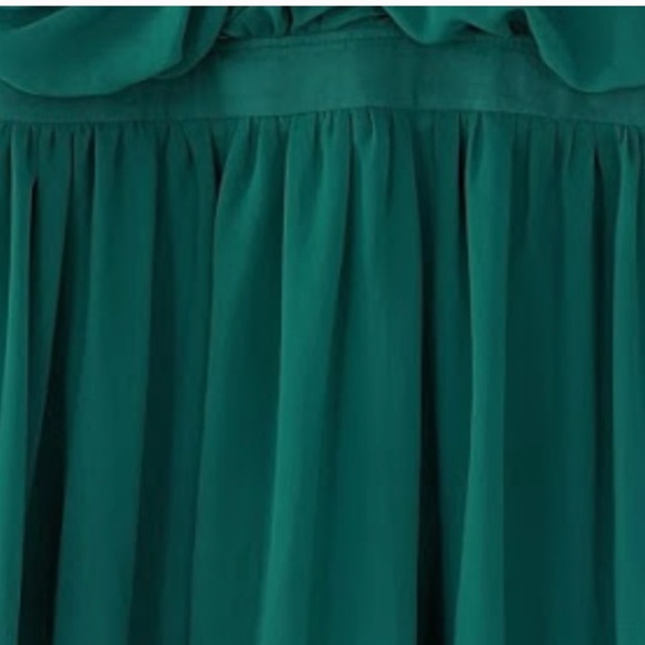 Boohoo Green Draped Dress - Picture 4 of 4